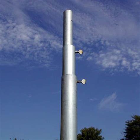 12 foot metal pole for owl box|bird house telescoping pole.